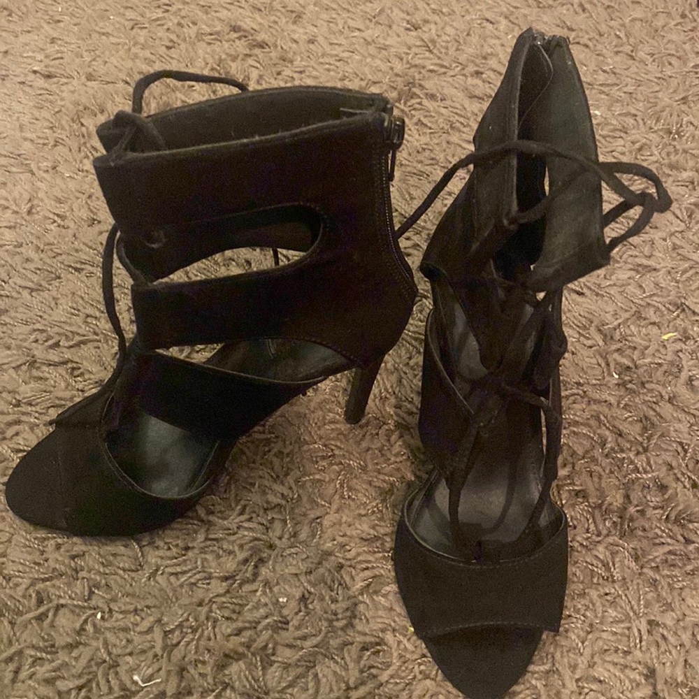 Black heels